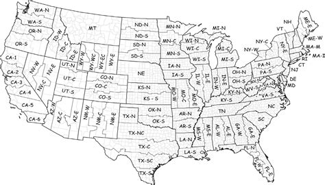 Mass State Plane Zone Map