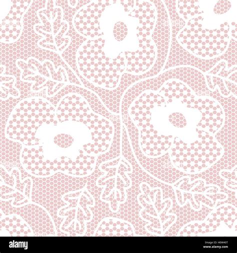 White lace seamless pattern Stock Vector Image & Art - Alamy