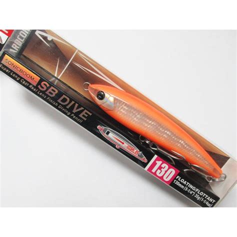 HARDCORE 未使用中古品デュエル ハードコア ソニックブーム SBダイブ F cm g HSO ショッキングオレンジ