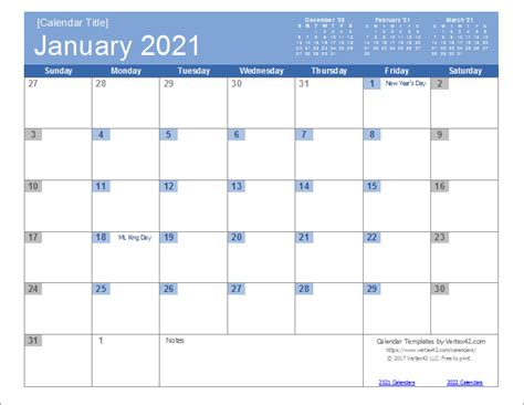 Microsoft Word Calendar Template 2021 Universalshery