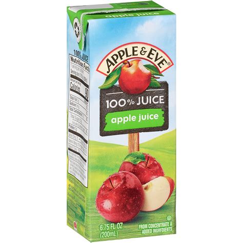 Apple Eve Apple Juice Oz Count Drink Boxes Walmart