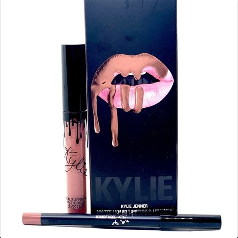 kylie jenner | Makeup | Kylie Jenner Matte Liquid Lipstick Lip Liner ...