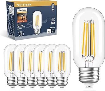 Sphoon Dimmable Tubular Led Bulb W E Bulb T T Watt Edison