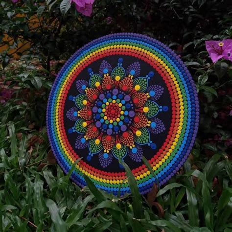 Mandala em pontilhismo como fazer 50 ideias fantásticas usando essa