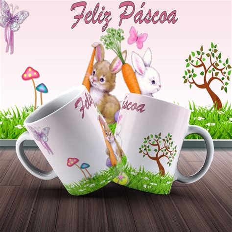 Caneca Personalizadas Pascoa 122 Elo7 Produtos Especiais