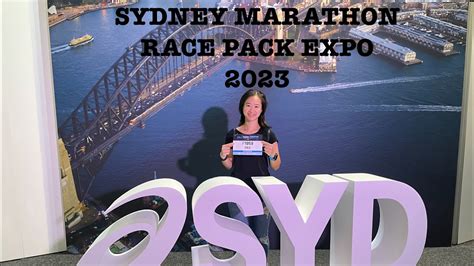 SYDNEY MARATHON 2023 Race Pack Expo YouTube