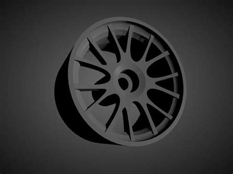 BBS CH R Rims With Brakes And Tires For Hot Wheels 3D Model 3D Printable CGTrader