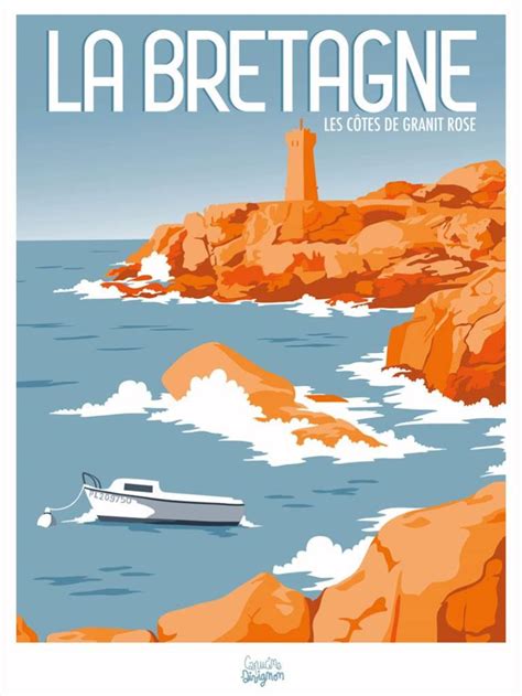 Affiche Repro Sivignon Bretagne L X H Cm Leroy Merlin