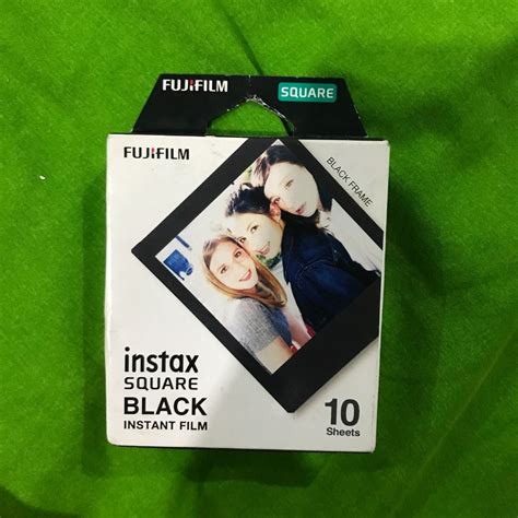 INSTAX Black Film Square, Hobbies & Toys, Memorabilia & Collectibles, Stamps & Prints on Carousell