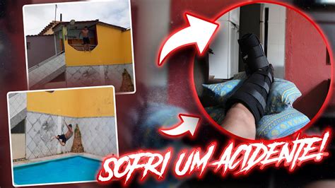 SOFRI UM ACIDENTE YouTube