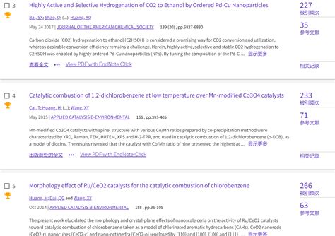 科学网—高被引论文5篇，热点论文1篇 戴启广的博文