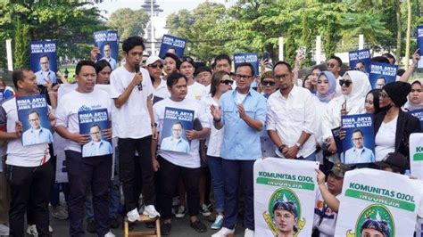 Deklarasi Dukung Mantan Wali Kota Bogor Bima Arya Maju Pilgub Jabar