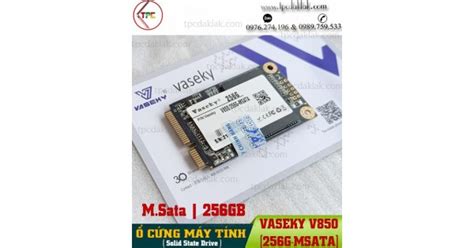 Ổ cứng máy tính SSD M sata 256Gb Vaseky V850 256G Msata Msata 256GB