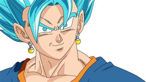 Dragonball Vegetto Ssj Blue Lineart Farbig By Wallpaperzero On Deviantart