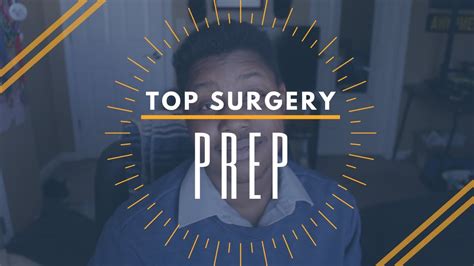 Top Surgery My Prep For Di With Scott Mosser Ftm Youtube