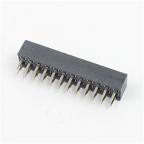 10Pcs 2mm 2 0mm Pitch 2x12 Pin 24 Pin Female Dual Straight Header Strip