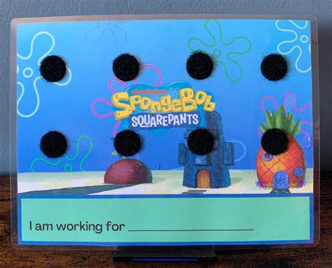 Spongebob Token Board Etsy