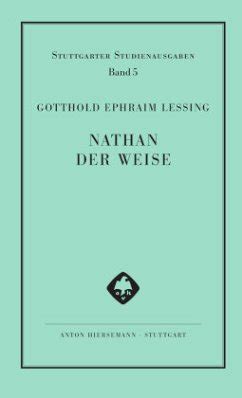 Nathan der Weise von Gotthold Ephraim Lessing bei bücher de bestellen