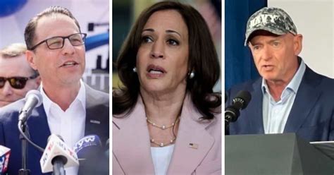 Josh Shapiro And Mark Kelly Among Top Contenders For Kamala Harris Vp