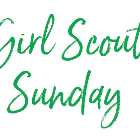 Girl Scout Sunday – The United Methodist Church of Monroe