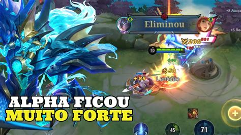 Como Ficou O Alpha Depois Do Buff L Mobile Legends Youtube