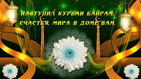 Красивое поздравление с КУРБАН БАЙРАМ 2022 Поздравление с Курбан Айт ...