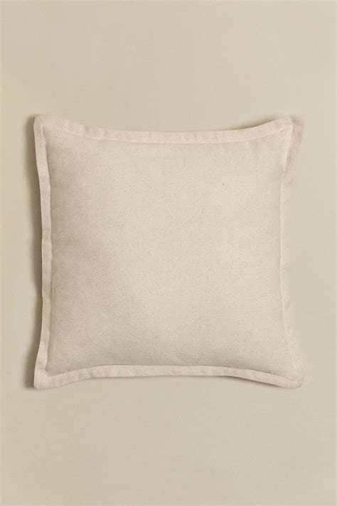 Square Cotton Cushion X Cm Kerpen Sklum