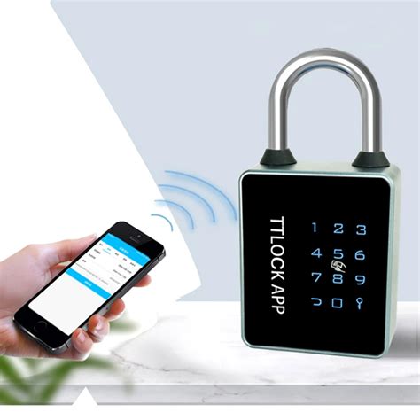 Waterdichte Wachtwoord Ic Card Rfid Smart Hangslot Bluetooth Ttlock App