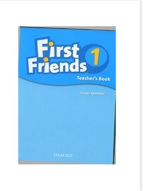 First Friends 1 Teacher's Book A | PDF