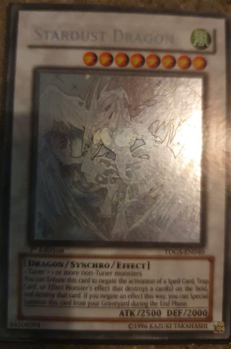 Stardust Dragon Ghost Rare 1st Edition R Yugioheconomy