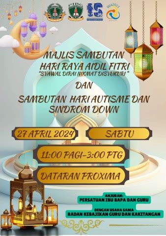 Buku Program Sambutan Hari Raya Dan Sambutan Hari Autisme Dan Sindrom