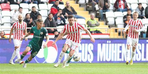 Spor Toto Süper Lig Fta Antalyaspor 2 Giresunspor 2 maç Sonucu