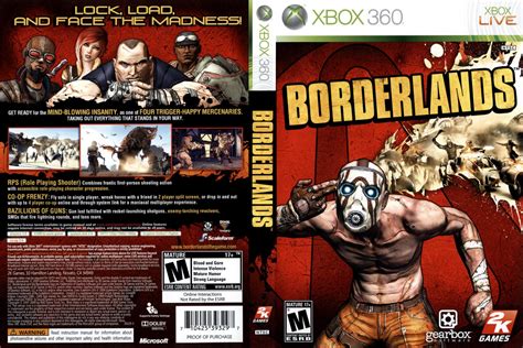 Games Covers Borderlands Xbox 360