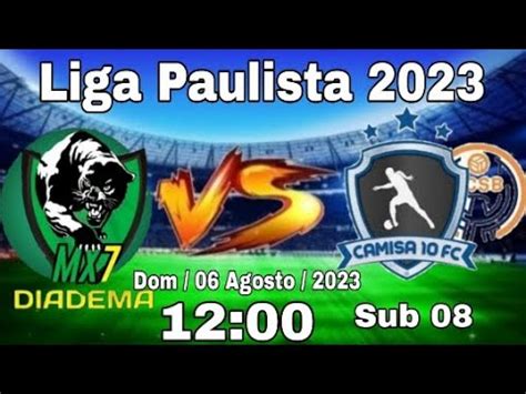 MX7 X Camisa 10 Sub 08 Liga Paulista Futsal 2023 YouTube