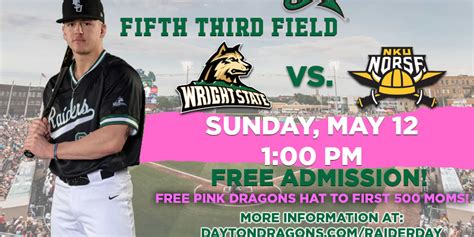 Wright State Baseball to Play at Fifth Third Field This Sunday | MiLB.com