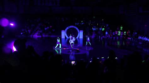 Bullard Twirlers Blackout Pep Rally 2016 Youtube