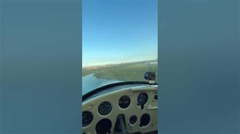 Cessna 170b Wheel Landing On Short Grass Runway Youtube