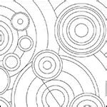 Easy Delaunay Art Project And Coloring Page