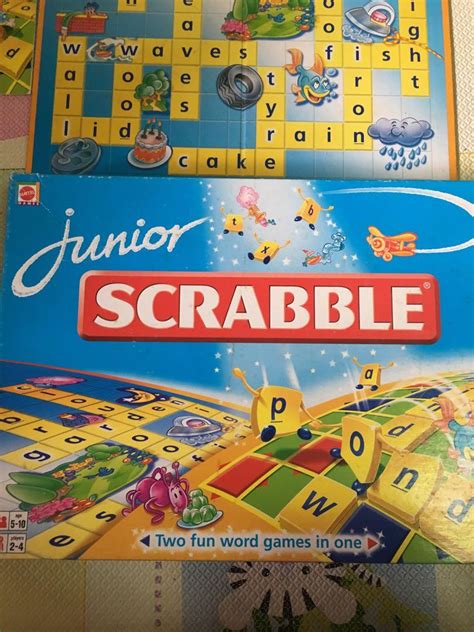 Scrabble Junior Hobbies Toys Toys Games On Carousell