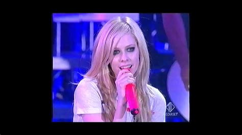 Avril Lavigne When You Re Gone Puntata Del Festivalbar