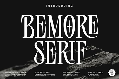 Bemore Serif Font Youworkforthem