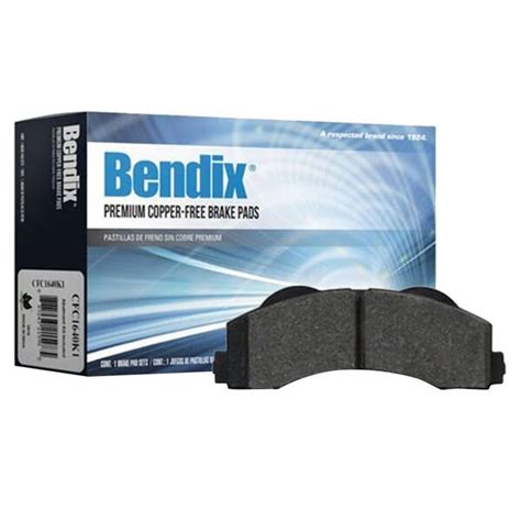 Bendix Premium Copper Free Disc Brake Pad Set CFM939 The Home Depot