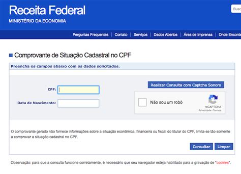 Cpf Suspenso Como Regularizar A Situa O Pela Internet