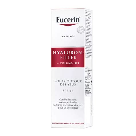 Eucerin Hyaluron Filler Volume Eye Cream With A Formula Rich In Hyaluronic Acid And Natural