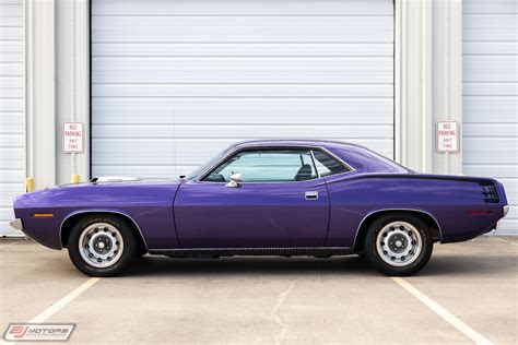 Used 1970 Plymouth Barracuda 440 Six Pack In Plum Crazy Purple For Sale