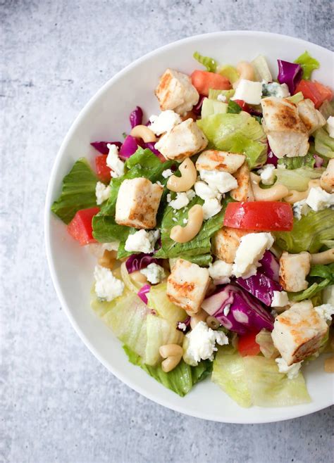 Chopped Salad With Chicken And Pasta Portillos Copycat Recipe