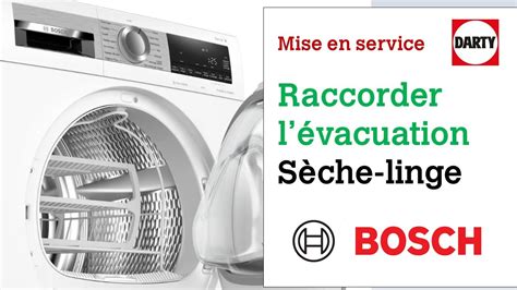 Comment raccorder son sèche linge BOSCH sur l évacuation d eau YouTube