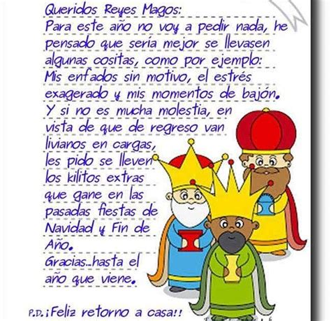 Lista 92 Foto Carta De Los Reyes Magos A Los Niños Que No Creen Alta