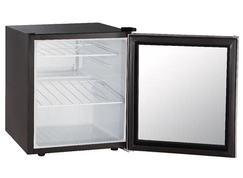 GuestFridge 52 Black Frame Glass Door Guest Fridge By Minibar Systems