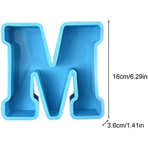 Large Alphabet Epoxy Resin Mould Large Letter Molds 3d Alphabet Letter